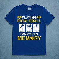 Pickleball Expert Playing Pickleball Improves Memory Gift T-Shirt