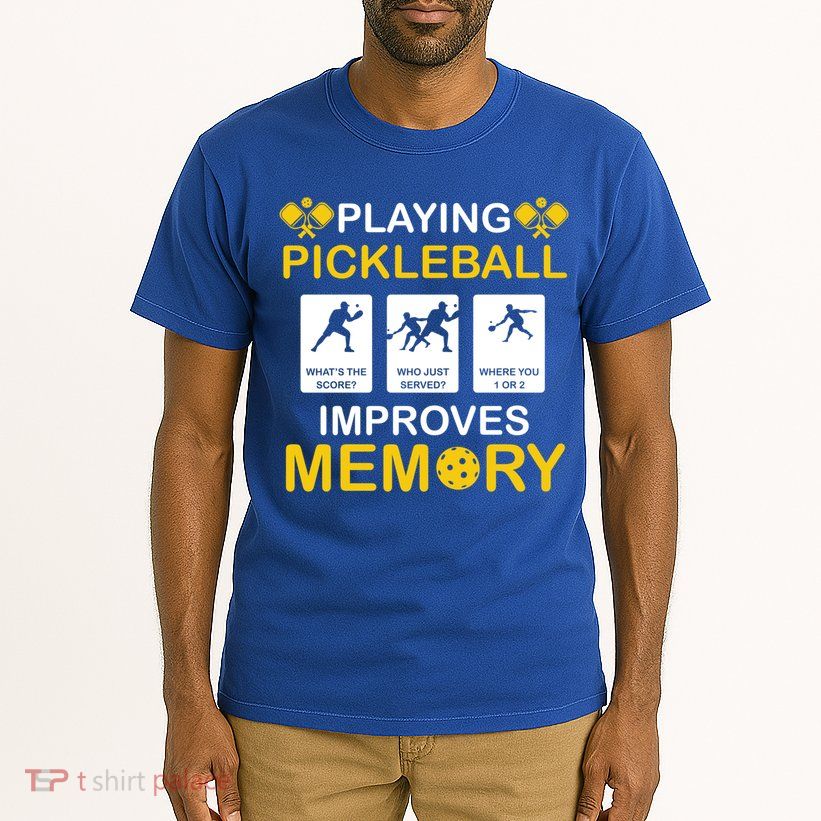 Pickleball Expert Playing Pickleball Improves Memory Gift Tall T-Shirt