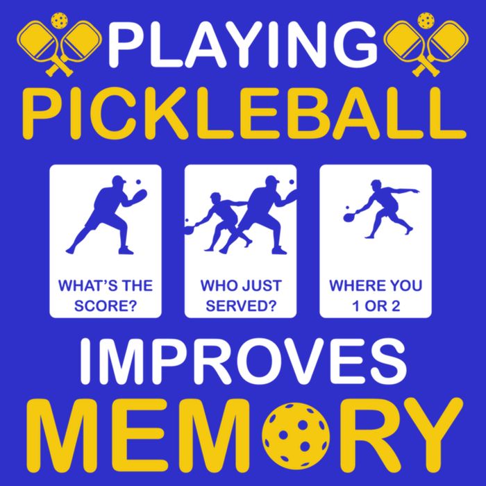 Pickleball Expert Playing Pickleball Improves Memory Gift Pom Pom 12in Knit Beanie