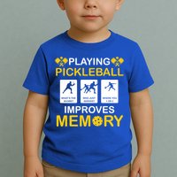 Pickleball Expert Playing Pickleball Improves Memory Gift Toddler T-Shirt