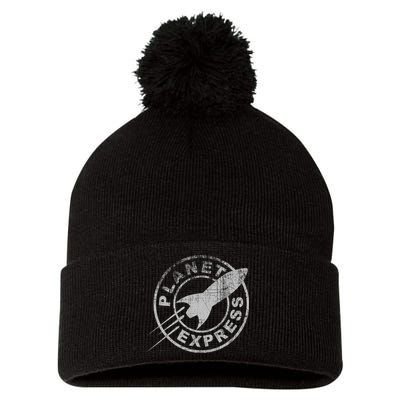PLANET EXPRESS Pom Pom 12in Knit Beanie