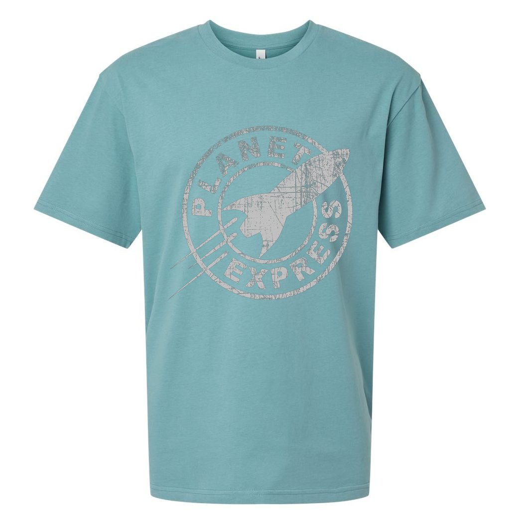 PLANET EXPRESS Sueded Cloud Jersey T-Shirt