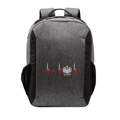 Polska Eagle Pole Heartbeat Ecg Pulse Polish Pride Vector Backpack