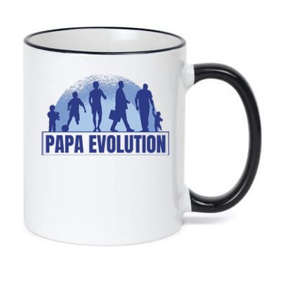 Papa Evolution 11oz Black Color Changing Mug