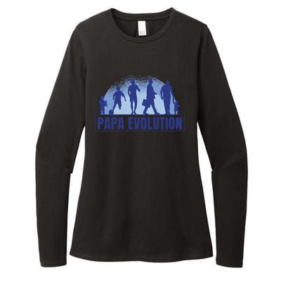 Papa Evolution Womens CVC Long Sleeve Shirt