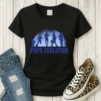 Papa Evolution Womens T-Shirt