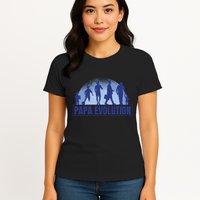 Papa Evolution Womens T-Shirt