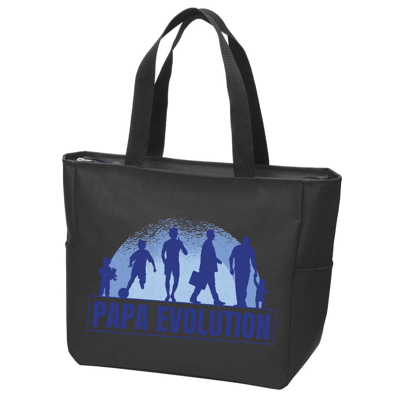 Papa Evolution Zip Tote Bag