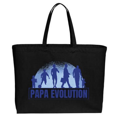 Papa Evolution Cotton Canvas Jumbo Tote