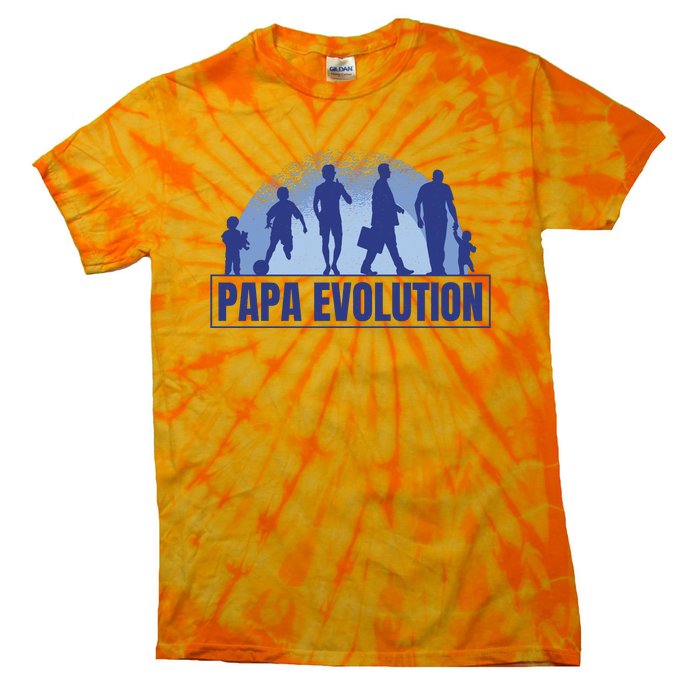 Papa Evolution Tie-Dye T-Shirt