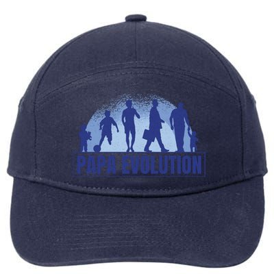 Papa Evolution 7-Panel Snapback Hat