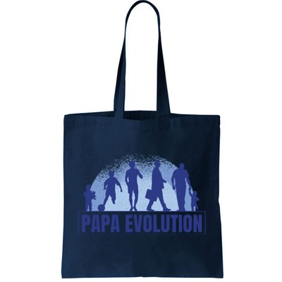 Papa Evolution Tote Bag