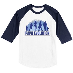 Papa Evolution Baseball Sleeve Shirt