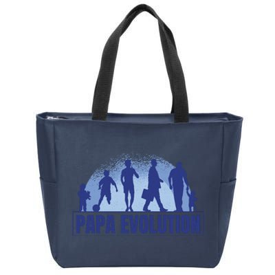 Papa Evolution Zip Tote Bag