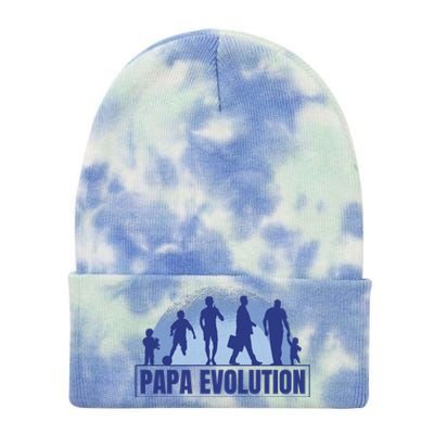 Papa Evolution Tie Dye 12in Knit Beanie