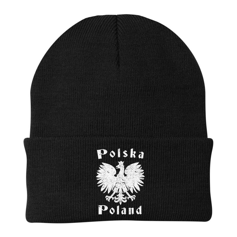 Polish Eagle Poland Coat Of Arms Polska Beanie