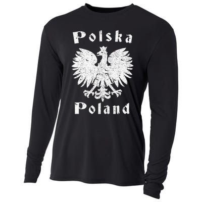 Polish Eagle Poland Coat Of Arms Polska Cooling Performance Long Sleeve Crew