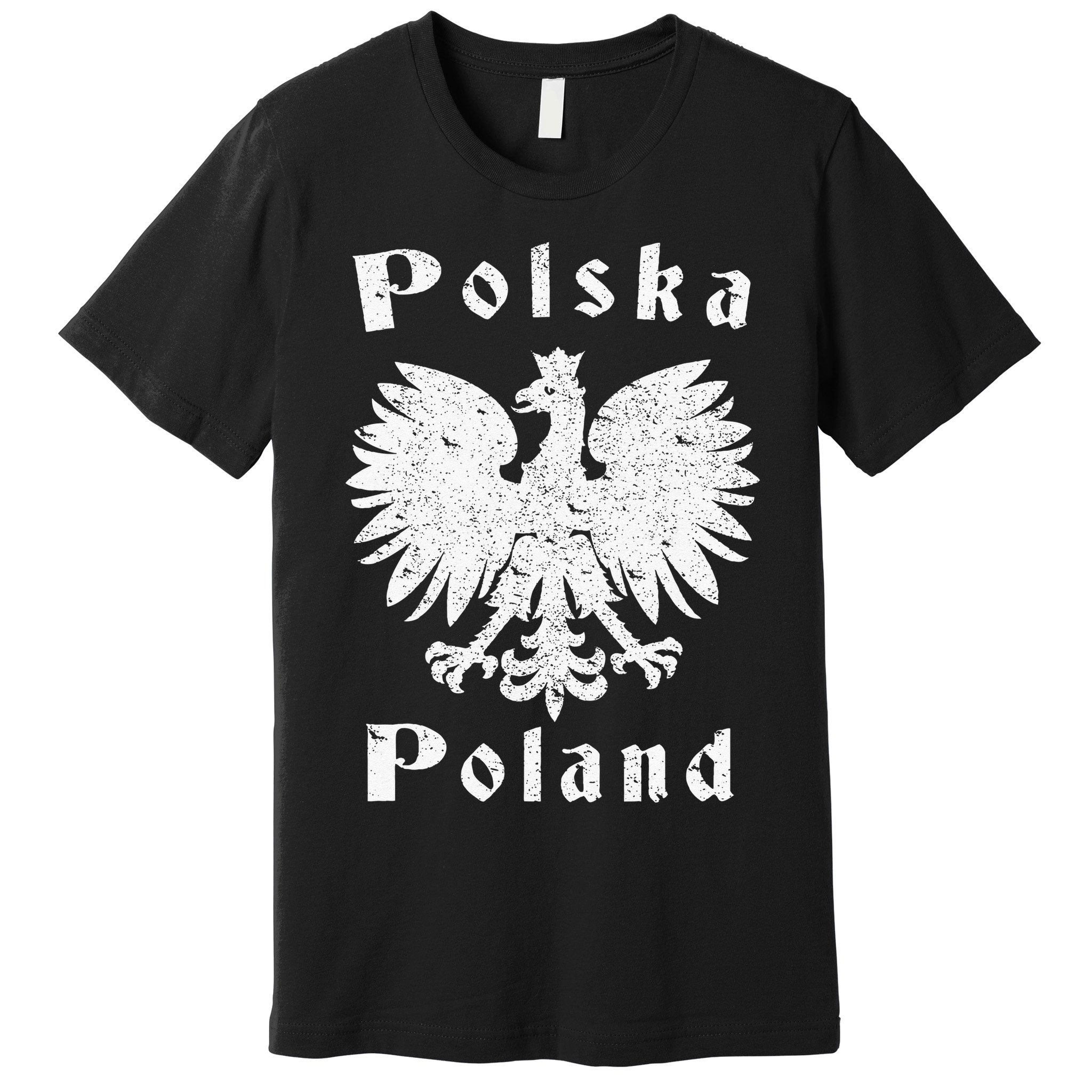 Polish Eagle Poland Coat Of Arms Polska Premium T-Shirt
