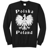 Polish Eagle Poland Coat Of Arms Polska Tall Sweatshirt