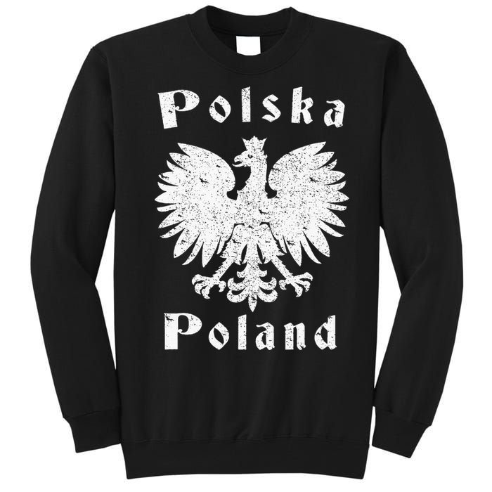 Polish Eagle Poland Coat Of Arms Polska Tall Sweatshirt