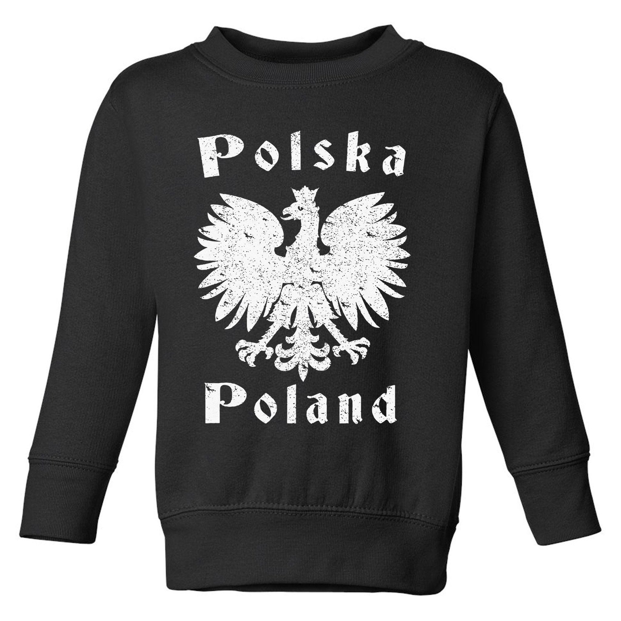 Polish Eagle Poland Coat Of Arms Polska Toddler Sweatshirt