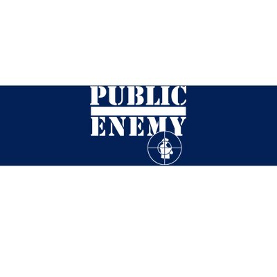 Public Enemy Bumper Sticker