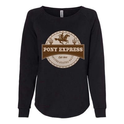 Pony Express Womens California Wash Sweatshirt