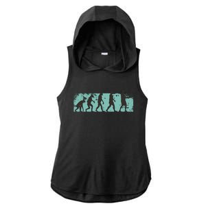 Pickleball Evolution Ladies PosiCharge Tri-Blend Wicking Draft Hoodie Tank