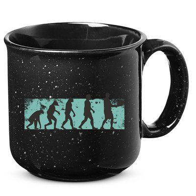 Pickleball Evolution 15oz Campfire Ceramic Mug