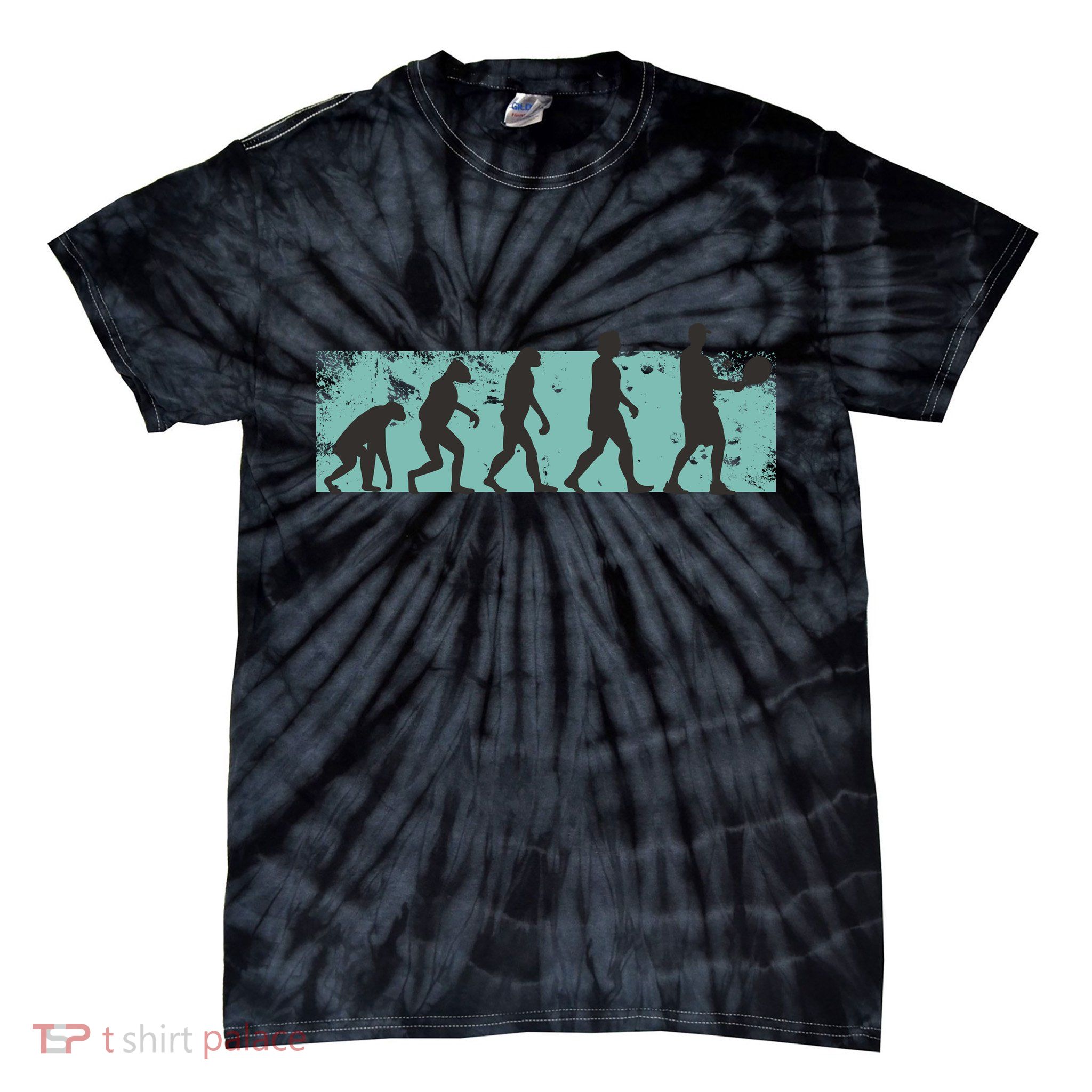 Pickleball Evolution Tie-Dye T-Shirt