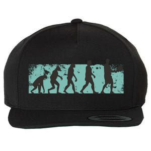 Pickleball Evolution Wool Snapback Cap