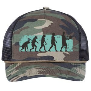 Pickleball Evolution Retro Rope Trucker Hat Cap