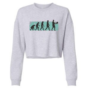 Pickleball Evolution Cropped Pullover Crew