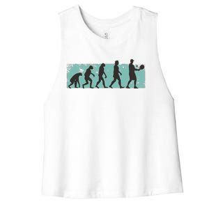 Pickleball Evolution Women's Racerback Cropped Tank