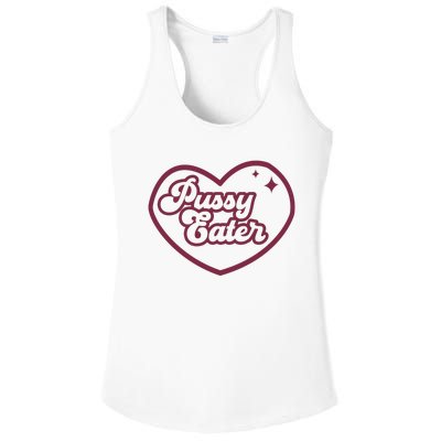 Pussy Eater Ladies PosiCharge Competitor Racerback Tank