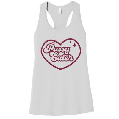 Pussy Eater Women's Racerback Tank