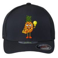 Pineapple Eating Pizza Softball FunnyFoodie Flexfit Unipanel Trucker Cap