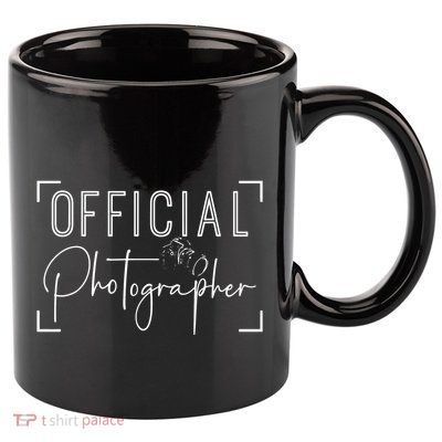 Photographer Event Photography 11oz C Handle Ceramic Mug