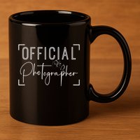 Photographer Event Photography 11oz C Handle Ceramic Mug