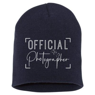 Photographer Event Photography Short Acrylic Beanie