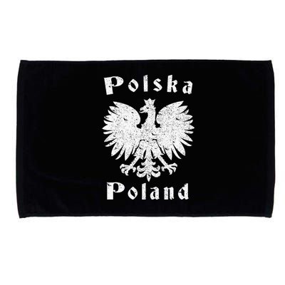 Polish Eagle Poland Coat Of Arms Polska Microfiber Hand Towel