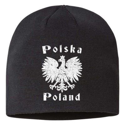 Polish Eagle Poland Coat Of Arms Polska Sustainable Beanie