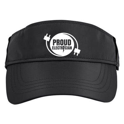Proud Electrician Adult Drive Performance Visor