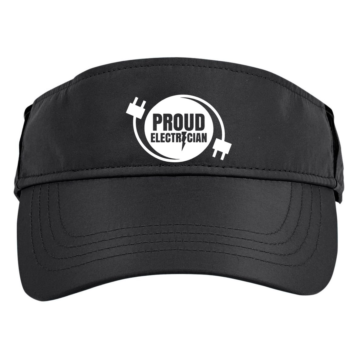Proud Electrician Adult Drive Performance Visor