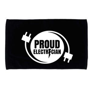 Proud Electrician Microfiber Hand Towel