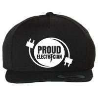 Proud Electrician Wool Snapback Cap