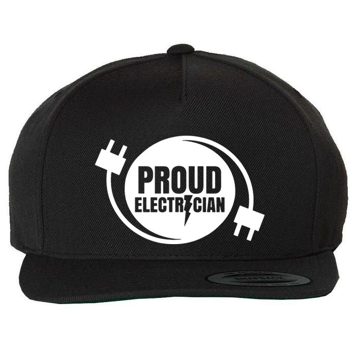 Proud Electrician Wool Snapback Cap