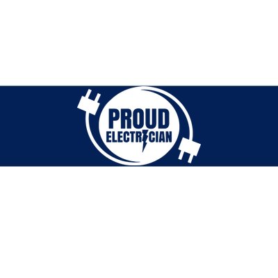 Proud Electrician Bumper Sticker