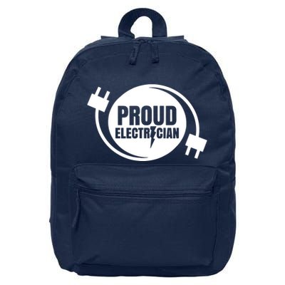 Proud Electrician 16 in Basic Backpack