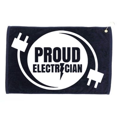 Proud Electrician Grommeted Golf Towel